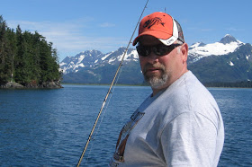 Captain Mark on a beautiful Prince William Sound day