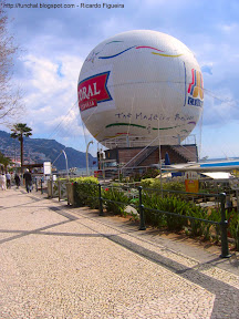 o Balão da Madeira no Funchal
