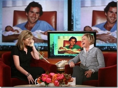 Jenna Bush Calls Parents on Ellen Degeneres Show picture