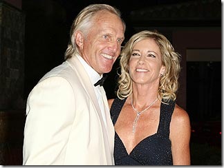 Greg Norman and Chris Evert picture