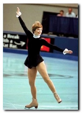 Dorothy Hamill skiing picture