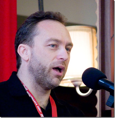 wikipedia founder Jimmy Wales photo