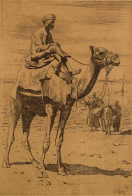 willem maris, kameel