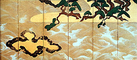 sotatsu matsushima, pine island left