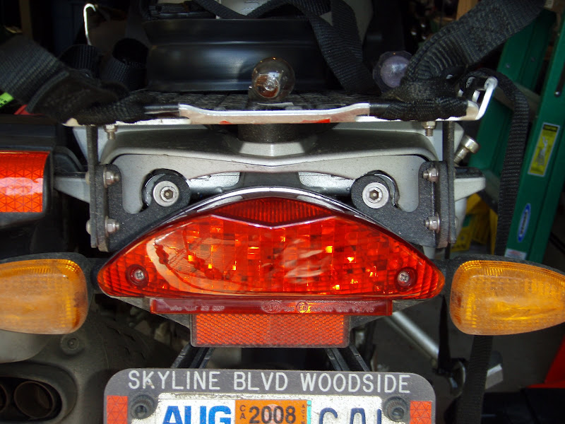 motoelekt LED Brake Light install | Adventure Rider