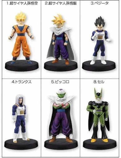 candy toy dragon ball z
