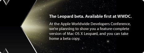 Leopard on WWDC 07