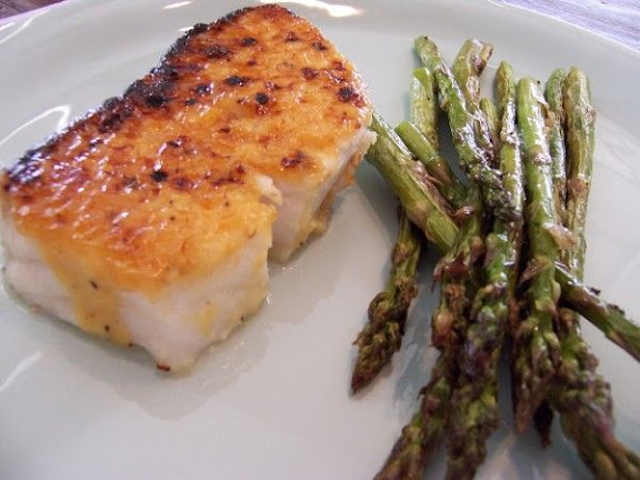 Other People's Food: Miso-Glazed Sea Bass with Asparagus