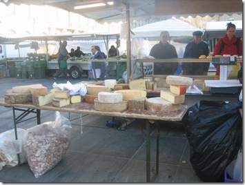 cheese at Bern market