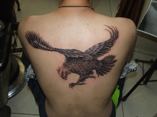 Eagle free tattoo design.