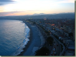 Vista panorâmica de Nice