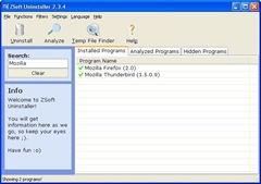 Zsoft uninstaller