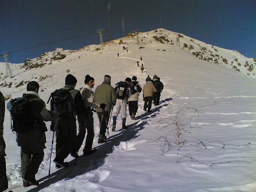 مسیر حرکت قبل از ایستگاه پنجم