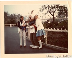 Mom, The Grump, White Rabbit, and Alice