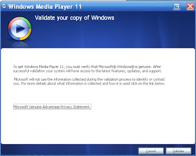 windows media player 11 convalidare gratis