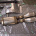 Up close R35 GT-R exhaust