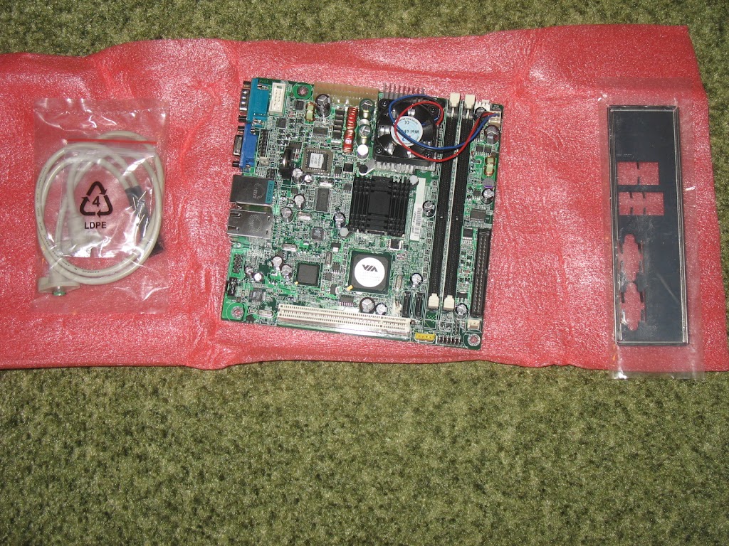 Motherboard and accessories